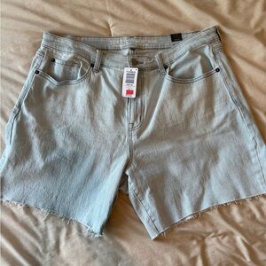 Torrid Light Wash Jean Shorts